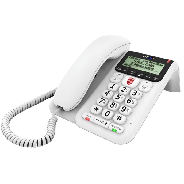 BT Decor 2600 Advanced Call Blocker Corded Phone (83154)