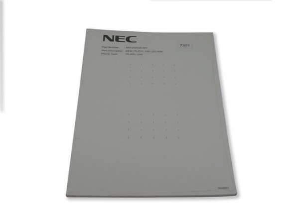 NEC SV9100 DESI ITL/DTL-2E WW (A50016417001)