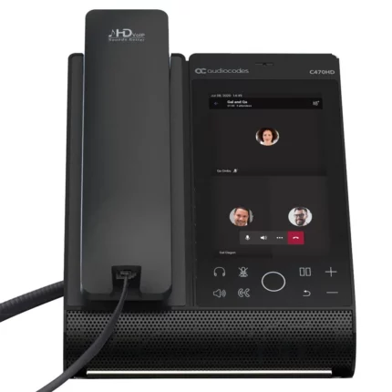 AudioCodes Teams C470HD-DBW Touch Phone (TEAMS-C470HD-DBW)